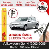 Inwells Volkswagen Golf 4 2003-2005 Muz Silecek Takımı