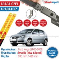 Inwells Volkswagen Polo 2005-2009 Muz Silecek Takımı