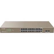IP-COM G3326P-24-410W 24 Port Gigabit+ 2X1GB SFP Uplink L2 Yönetilebilir 370 W POE Rackmount Switch