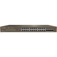 IP-COM G3328F 24 Port Gigabit + 4X1GB SFP Uplink L2 Cloud Yönetilebilir Rackmount Switch