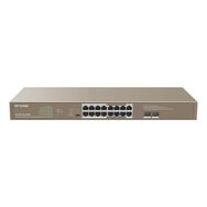 IP-COM IP-G3318P-16-250W 16 Port Gigabit 2-SFP 250 W Ful PoE Cloud Yönetilebilir Rack Mount Switch