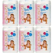 İpek 60'li 6 Paket Bebek Temizleme Pamuğu