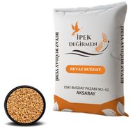 İpek Değirmen 3 kg Beyaz Buğday Hazmı Kolay Tavuk Güvercin Kuş Yemi