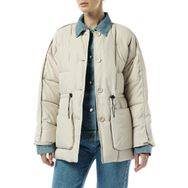 İpekyol IW6230012073 Taş Rengi Kadın Denim Mix Mont