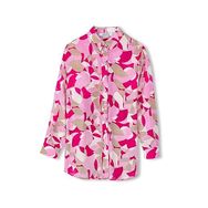 İpekyol IW6230025044 Pembe Desenli Oversize Kadın Gömlek