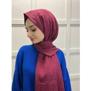 İpekyolu 00380 Vişne Viva Crush Pamuklu Şal