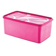 Irak Plastik SA-985 3.5 lt Pembe Plastart Alaska Dikdörtgen Derin Dondurucu Kabı