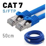 IRENIS CAT7 Mavi 50 cm Kablo Ethernet Network Ağ Kablosu