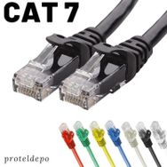 IRENIS CAT7 Siyah 3 mt Ethernet Network LAN Ağ Kablosu