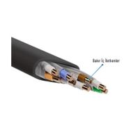 IRENIS CAT7 Yassı FTP Ethernet Network Mavi 2 m Lan İnternet Kablosu