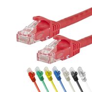 IRENIS CAT7 Yassı FTP Kırmızı 15 Metre Ethernet Network Lan İnternet Kablosu