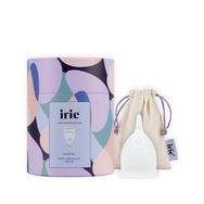 irie Adet Kabı Regl Kabı Menstrüel Kap Menstrual Cup Alman Medikal Silikon (Transparan, Small)