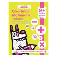 İş Bankası Yayınları +9 Yaş Ödeve Yardımcı Çıkartmalı Matematik Tekrarı