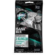 Isana 3 Bıçaklı 8'li Men Tek Kullanımlık Tıraş Bıçağı