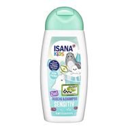 Isana Kids 2'si Bir Arada Çok Hassas Cilt 200 ml Şampuan ve Duş Jeli