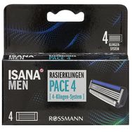İsana Men 4 Bıçaklı 4'lü Yedek Tıraş Bıçağı