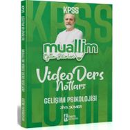 İsem Yayıncılık 2024 KPSS Eğitim Bilimleri Muallim Gelişim Psikolojisi Video Ders Notları