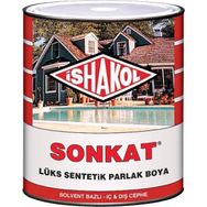 İshakol 0,75 lt Sütlü Kahve Lüks Sentetik Parlak Yağlı Boya