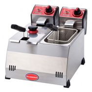 Işıkgaz Silverinox 3+3 lt Elektrikli Fritöz Makinesi