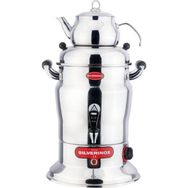 Işıkgaz Silverinox 7 lt Bir Demlik Beyaz Çay Semaveri