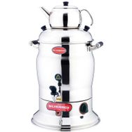 Işıkgaz Silverinox 7 lt Tek Demlikli Çay Semaveri Otomatı Makinesi