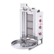 Işıkgaz Silverinox Lpg Tüplü 3 Radyanlı Üstten Motorlu Döner Ocağı