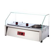 Işıkgaz Silverinox SLVR-BM03 Endüstriyel Elektrikli Set Üstü 3 Gözlü Benmari