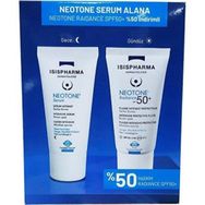 Isıs Pharma 30 ml Neotone Radiance SPF50+ ve 30 ml Neotone Cilt Bakım Serumu