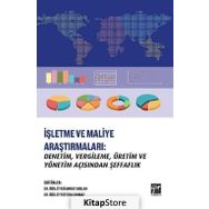 İşletme ve Maliye Araştırmaları - Kolektif