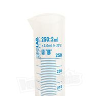 İsolab 250 ml Mavi Skala Plastik Mezür