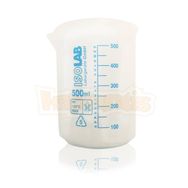 İsolab Beher Mavi Skala 500 ml Ölçü Kabı