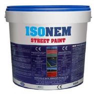 Isonem Street Paint 18 kg Beyaz Asfalt ve Beton Zemin Boyası
