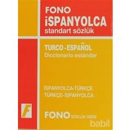 İSPANYOLCA STANDART SÖZLÜK İSPANYOLCA-TÜRKÇE / TÜRKÇE-İSPANYOLCA - GENEL