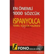 İspanyolcada En Önemli 1000 Sözcük - Fono Yayınları