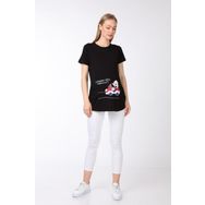 Işşıl 4474 Babasının Oğlu Geliyoor Viskon Hamile Kısa Kol T-Shirt