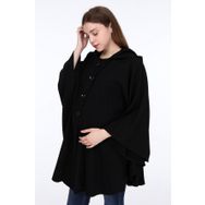 Işşıl 7004 Kapişonlu Hamile Kaşe Pelerin-Panço
