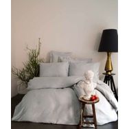 Issimo Home Pamuk Saten Simply Gri Çift Kişilik Nevresim Takımı