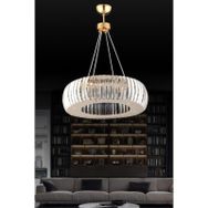 İstanbul Avize Venüs Gold 50 cm Kristal Taşlı Avize