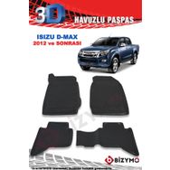 İsuzu D-Max 2012+ Premium 3D Havuzlu Oto Paspas Bizymo