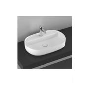 Isvea 10NF65060 Infinity 60 cm Beyaz Extra Dekorsuz Batarya Delikli Tezgah Üzeri Lavabo