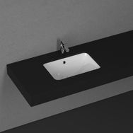 Isvea Soluzione 56 cm Siyah Tezgahaltı Lavabo