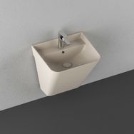 Isvea Sott Aqua 50 cm Fildişi Asma Monoblok Lavabo