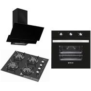 İtimat 6021-5031-7030 Siyah 3'lü Ankastre Set
