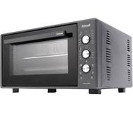 İtimat 8032 Titanyum Köşeli 50 lt Çift Camlı Exclusive Mini Fırın