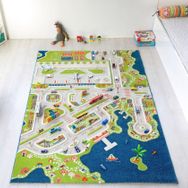 İvi Mini City 150x220 cm Çocuk Odası Halısı