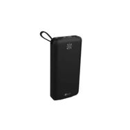 İxtech IX-PB013 El Fenerli Çoklu Şarj Taşınabilir Şarj Cihazı 10.000 Mah Siyah Powerbank