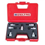 İzeltaş 1/2" 7'li Lokmalı Allen Uç Takımı