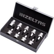 İzeltaş 1/2'' 9 Parça 60 mm Lokmalı Tork Uç Takımı