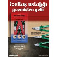 İzeltaş 13000005134 3 Parça Nostalji Serisi Kraft Pense Seti
