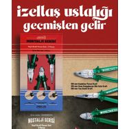İzeltaş 13000005314 3 Parça Yeşil Kraft Nostalji Pense Seti
